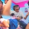 Enorme Caos de Corridas: Camila Henao pierde el control chupando una gran polla hasta que su boca rebosa de leche